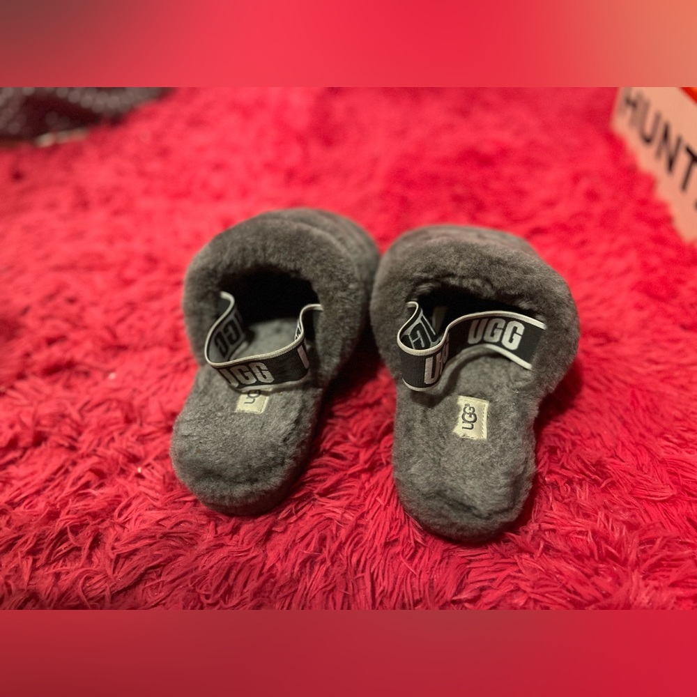 Uggs Fluff Yeah Shearling Slingback Slippers - image 7